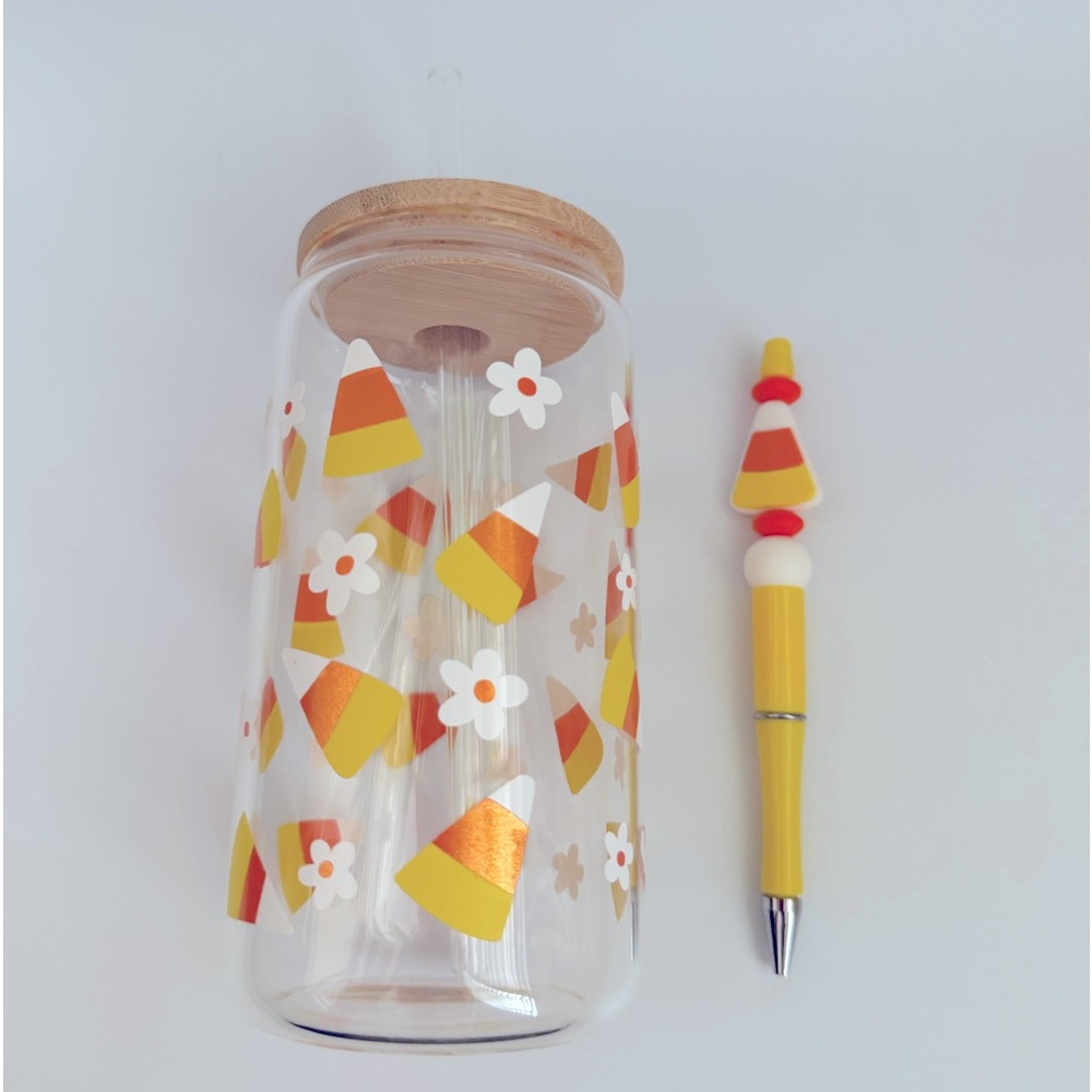 🆕 Halloween Candy Corn Cup 👻 🎃